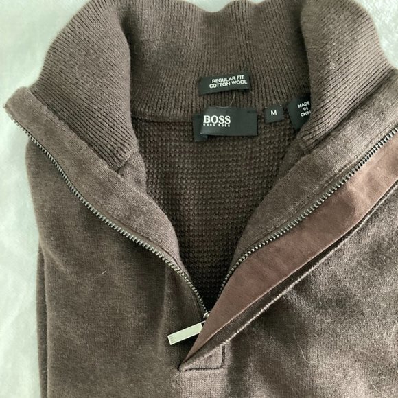 Hugo Boss 1/2 zip sweater - Picture 1 of 6